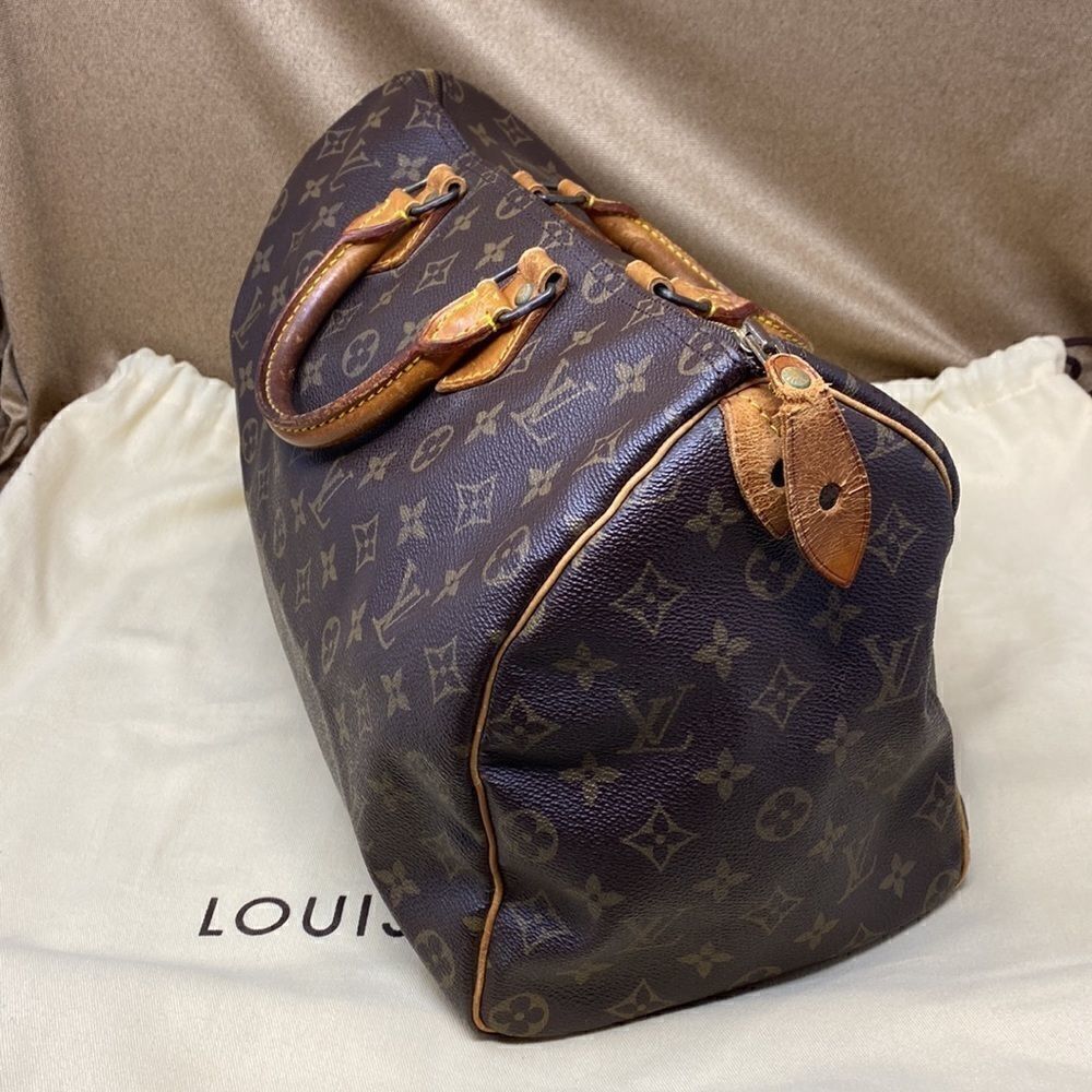Authentic LOUIS VUITTON Speedy 35 Monogram - Picture 4 of 16